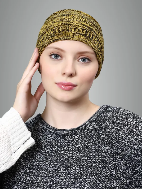 Yellow_Woolen_Earwarmer_For_Unisex