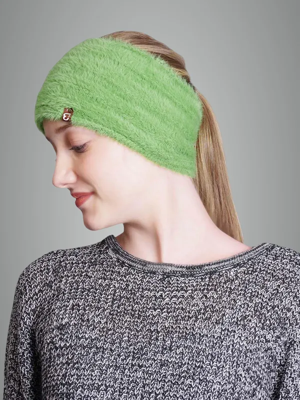 Green_Woolen_Earwarmer_For_Women