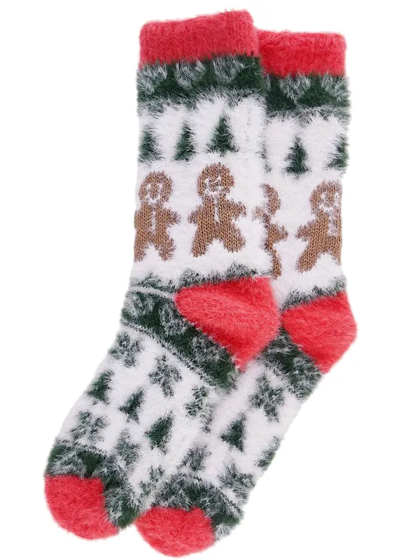 Women_Wool_Socks_Winter_christmas_design_fur_Vintage_Warm_Soft_Thick_Knit_Woolen_Socks