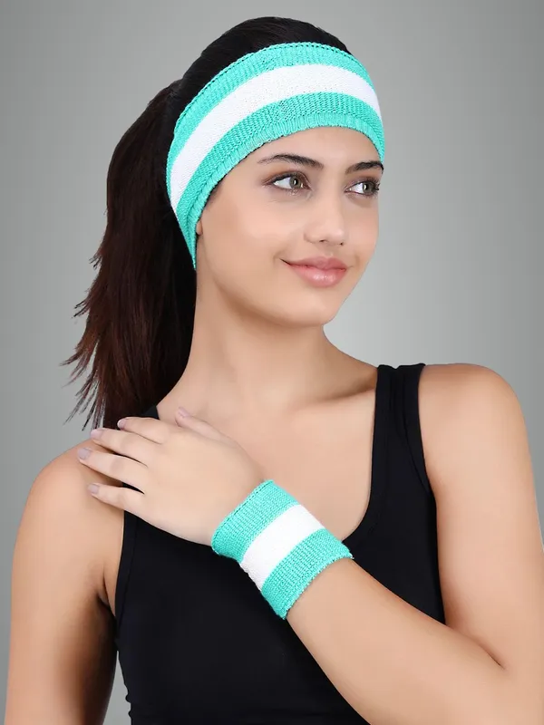 Turquoise_Woolen_Headband_For_Women