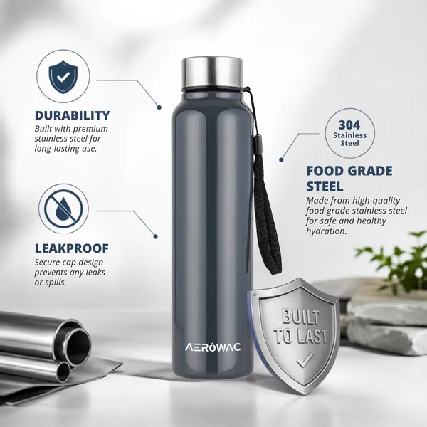 Nubo_Single_Wall_Stainless_Steel_Bottle_|_Lightweight_&_Durable_|_BPA-Free_|_1000ml,_Grey