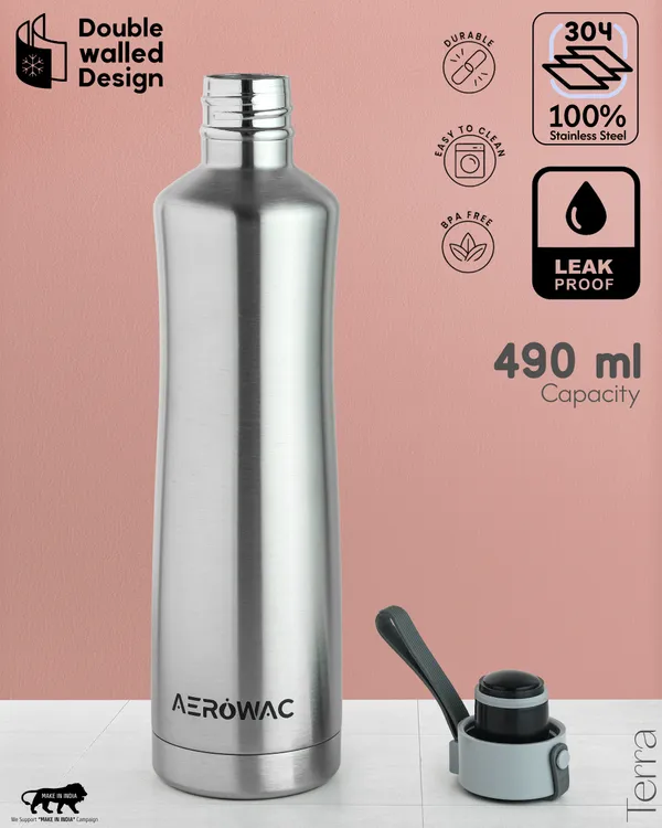 Terra_Heavy-Duty_Double_Wall_Steel_Bottle_|_Hot_&_Cold_|_Outdoor_&_Travel_Use_|_490ml_,_Silver