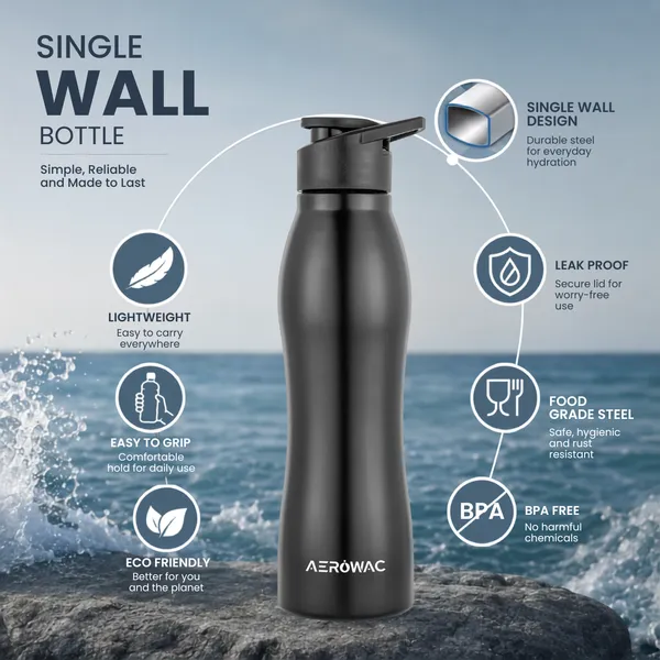 Aerowac_Silva_202_Stainless_Steel_Water_Bottle_1000_ml_|_BPA_Free_Leak_Proof_Sipper_Bottles_|_Matte_Finish_Metal_Water_Bottle_with_Sports_Cap_|_Reusable_Bottles_for_Gym_Office_Travel_(Black)