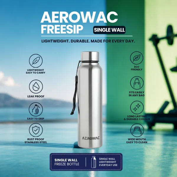 Nubo_Single_Wall_Stainless_Steel_Bottle_|_Lightweight_&_Durable_|_BPA-Free_|_1000ml,_Silver
