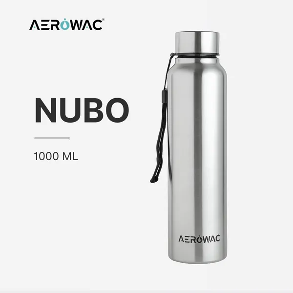 Nubo_Single_Wall_Stainless_Steel_Bottle_|_Lightweight_&_Durable_|_BPA-Free_|_1000ml,_Silver