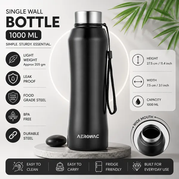 Mist_202_Stainless_Steel_Water_Bottle_1000_ml_|_BPA_Free_Leak_Proof_Reusable_Metal_Bottle_with_Carry_Strap_|_Matte_Finish_Wide_Mouth_Sports_Water_Bottle_for_Gym_Hiking_and_Daily_Use_(Black)