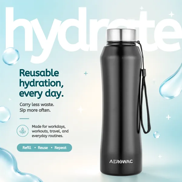Mist_202_Stainless_Steel_Water_Bottle_1000_ml_|_BPA_Free_Leak_Proof_Reusable_Metal_Bottle_with_Carry_Strap_|_Matte_Finish_Wide_Mouth_Sports_Water_Bottle_for_Gym_Hiking_and_Daily_Use_(Black)