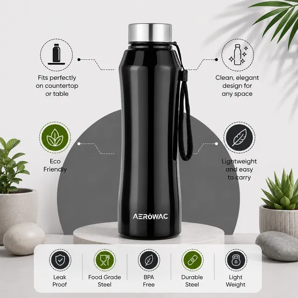 Mist_202_Stainless_Steel_Water_Bottle_1000_ml_|_BPA_Free_Leak_Proof_Reusable_Metal_Bottle_with_Carry_Strap_|_Glossy_Finish_Wide_Mouth_Sports_Water_Bottle_for_Gym_Hiking_and_Daily_Use_(Black)