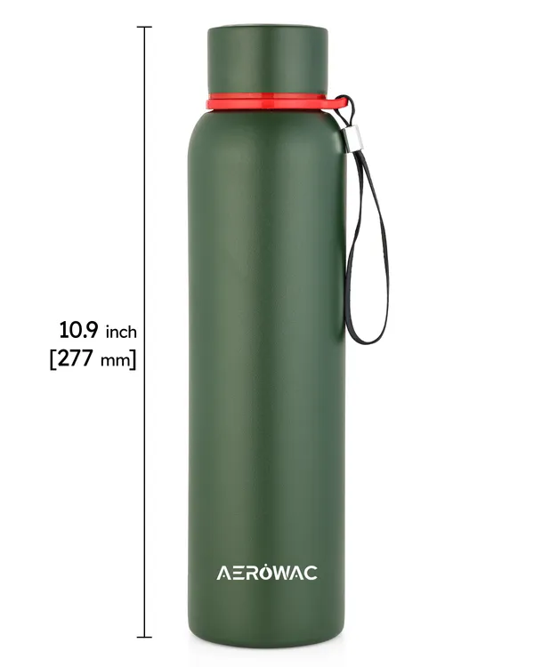 Kaia_Double_Wall_Stainless_Steel_Bottle_|_Wide_Mouth_|_Hot_&_Cold_|_800ml,_Green