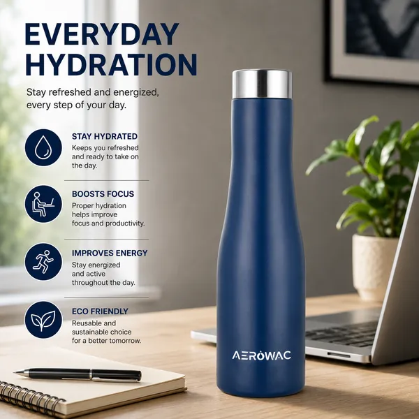 Vana_Single_Wall_Stainless_Steel_Bottle_|_Lightweight_&_Durable_|_BPA-Free_|_1000ml,_Blue