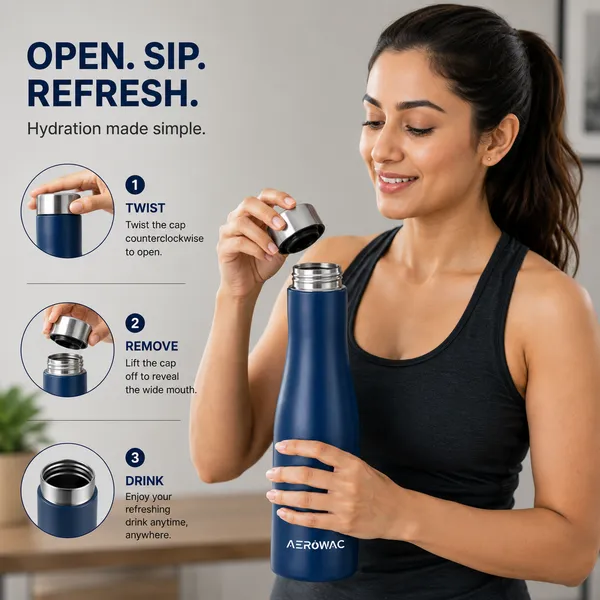Vana_Single_Wall_Stainless_Steel_Bottle_|_Lightweight_&_Durable_|_BPA-Free_|_1000ml,_Blue