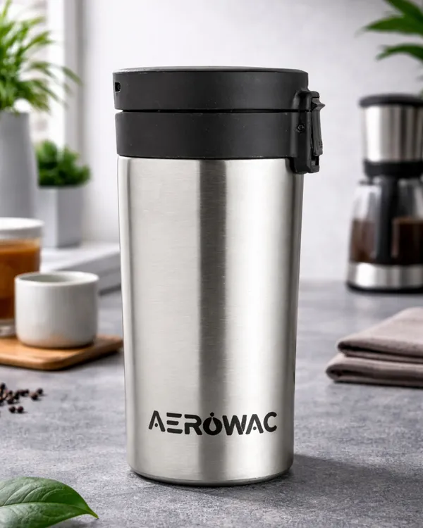 Rivo_Vacuum_Insulated_Coffee_Mug_Bottle_with_Strainer_|_Hot_&_Cold_|_Leak-Proof_Travel_Mug_|_300ml_|_Stainless_Steel_|_Tea_&_Coffee_Flask,_Silver