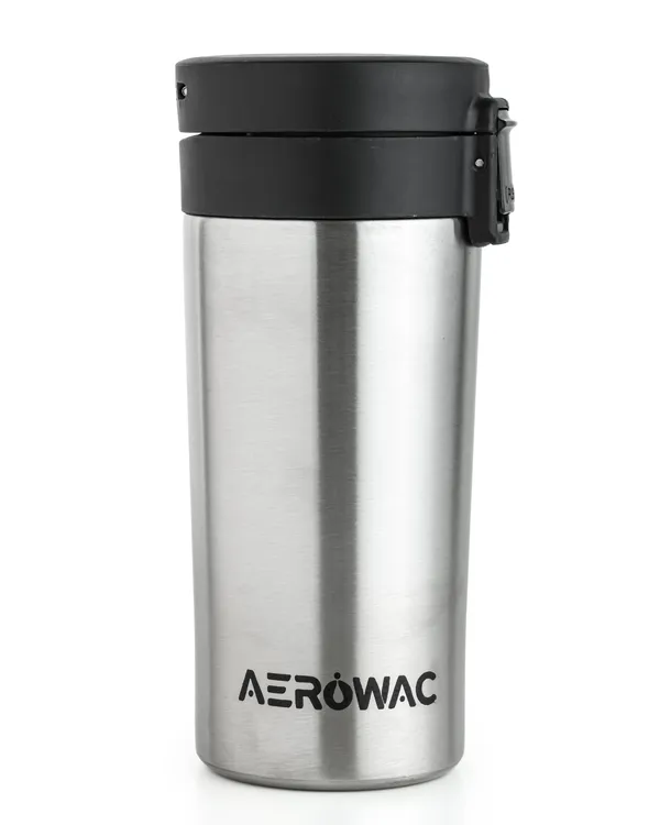 Rivo_Vacuum_Insulated_Coffee_Mug_Bottle_with_Strainer_|_Hot_&_Cold_|_Leak-Proof_Travel_Mug_|_300ml_|_Stainless_Steel_|_Tea_&_Coffee_Flask,_Silver