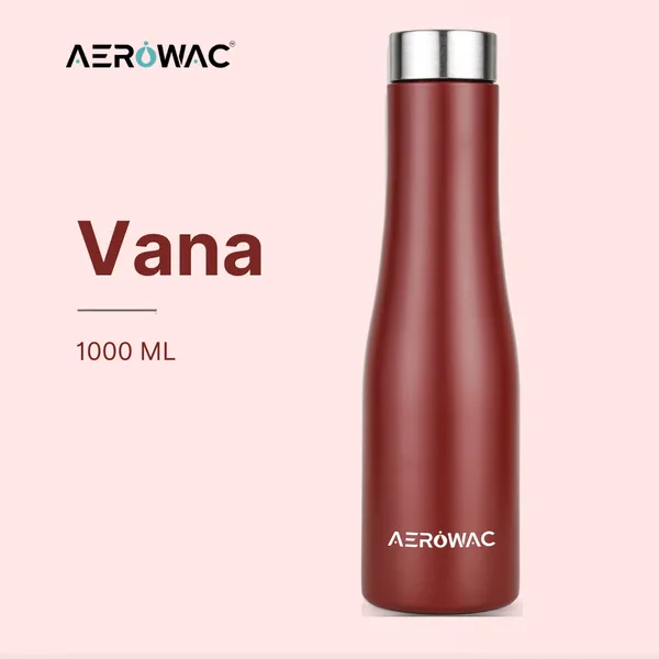 Vana_Single_Wall_Stainless_Steel_Bottle_|_Lightweight_&_Durable_|_BPA-Free_|_1000ml,_Brown