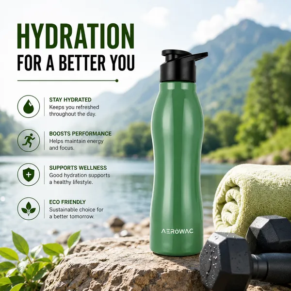 Silva_Single_Wall_Stainless_Steel_Bottle_|_Lightweight_&_Durable_|_BPA-Free_|_1000ml,_Green