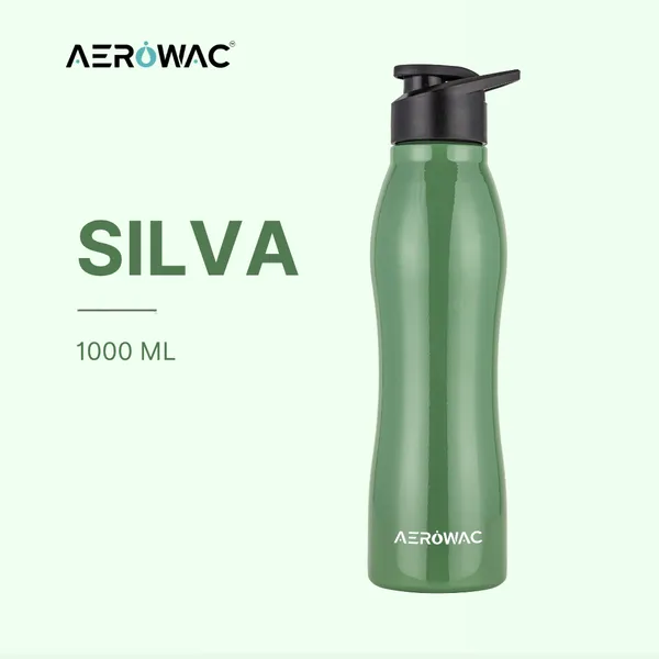 Silva_Single_Wall_Stainless_Steel_Bottle_|_Lightweight_&_Durable_|_BPA-Free_|_1000ml,_Green