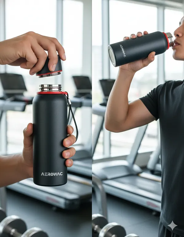 Kaia_Double_Wall_Stainless_Steel_Bottle_|_Wide_Mouth_|_Hot_&_Cold_|_600ml_,_Black