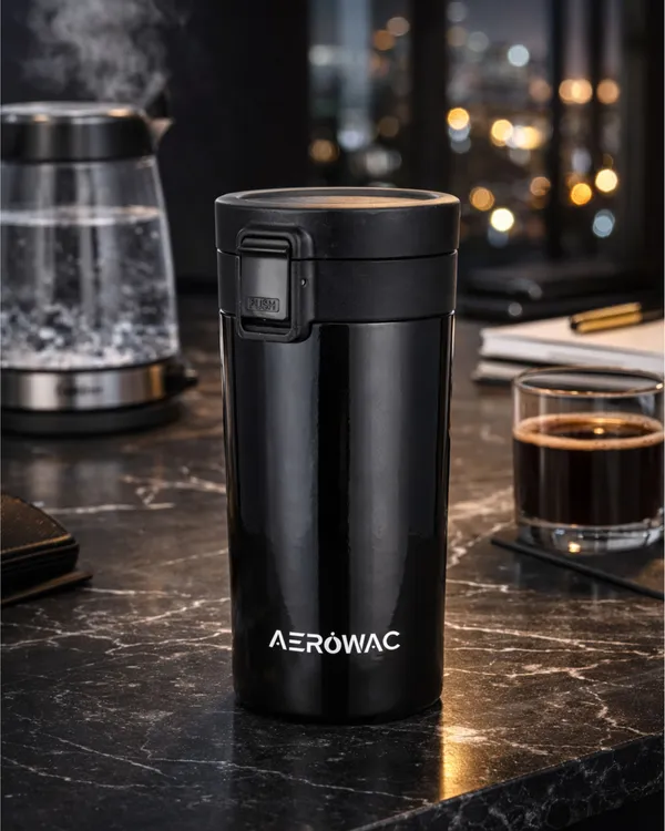 Rivo_Vacuum_Insulated_Coffee_Mug_Bottle_with_Strainer_|_Hot_&_Cold_|_Leak-Proof_Travel_Mug_|_300ml_|_Stainless_Steel_|_Tea_&_Coffee_Flask,_Black