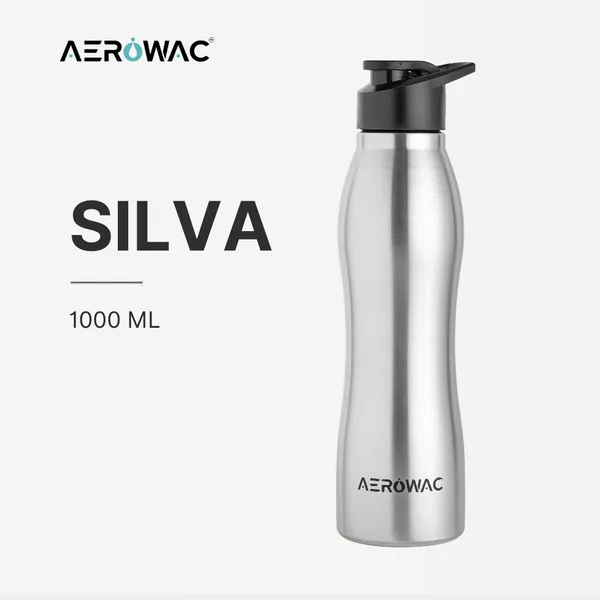 Silva_Single_Wall_Stainless_Steel_Bottle_|_Lightweight_&_Durable_|_BPA-Free_|_1000ml,_Silver