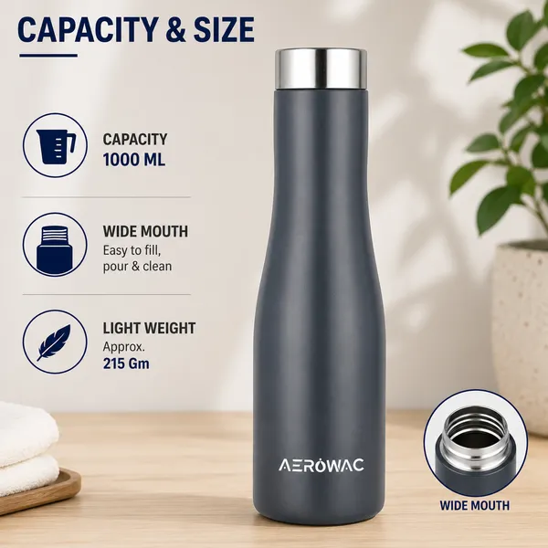 Vana_Single_Wall_Stainless_Steel_Bottle_|_Lightweight_&_Durable_|_BPA-Free_|_1000ml,_Gyey