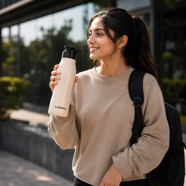 Silva_Single_Wall_Stainless_Steel_Bottle_|_Lightweight_&_Durable_|_BPA-Free_|_1000ml,_Beige