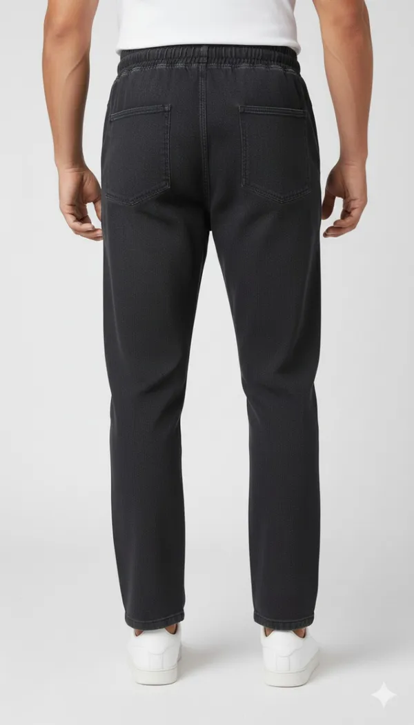 Black_Premium_Polyester_Lower_For_Men