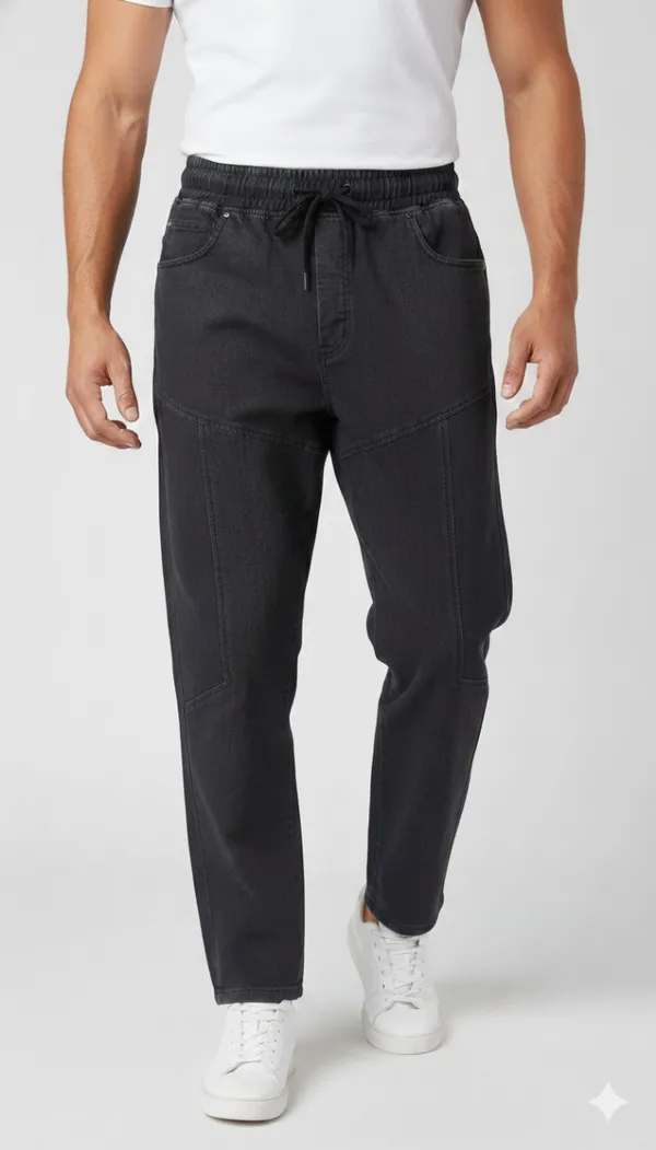 Black_Premium_Polyester_Lower_For_Men