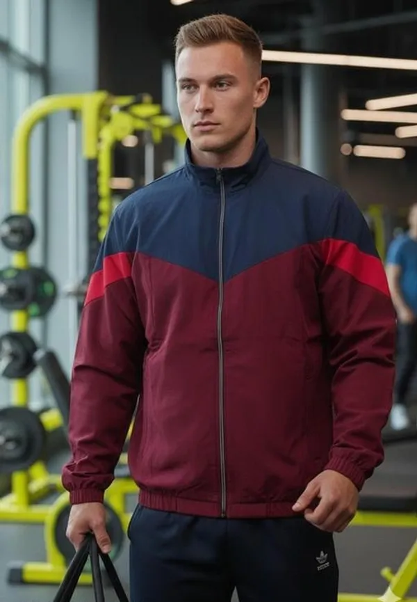 Navy_Blue_&_Maroon_Premium_Polyester_Jacket_For_Men