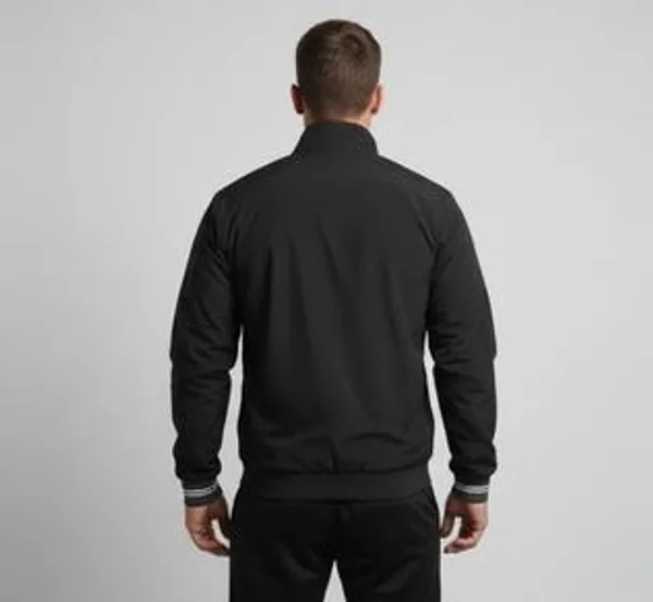 Black_Premium_Polyester_Jacket_For_Men