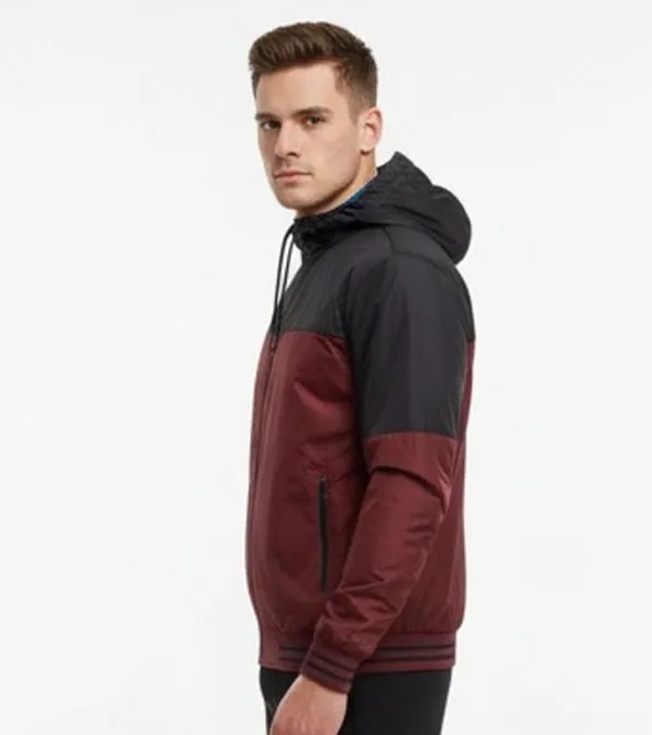 Maroon_Premium_Polyester_Jacket_For_Men