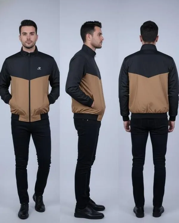 Black_Premium_Polyester_Jacket_For_Men