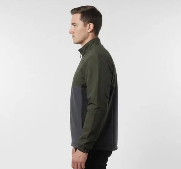 Olive_Green_Premium_Polyester_Hoodie_For_Men