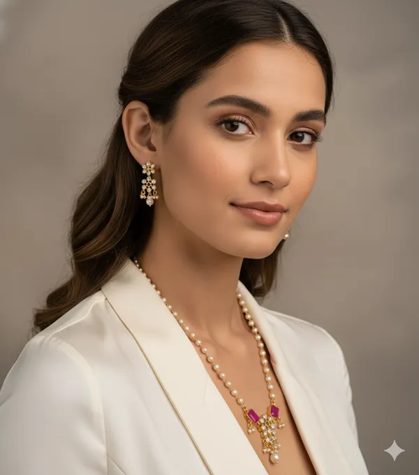 Multicolor_Elegant_Deisgn_Alloy_Jewellery_Set_And_Earrings_For_Women