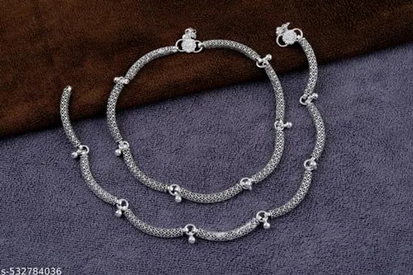 Silver_Elegant_Deisgn_Alloy_Anklet_For_Women