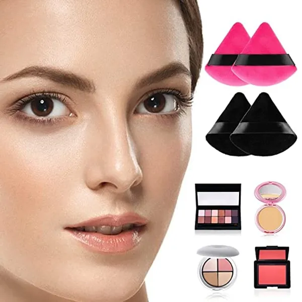 SUNISA_Powder_Puff_Soft_Face_Triangle_Makeup_Puff_for_Loose_Powder_Body_Cosmetic_Foundation_Sponges_Beauty_Blender_Makeup_Tool_Multicolors_5_Pieces