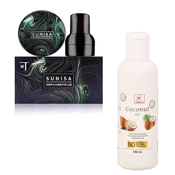 SUNISA_Waterproof_Foundation_With_Coconut_Oil