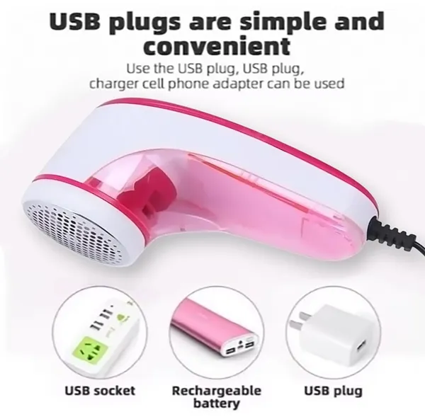 SUNISA®_Lint_Remover_for_Clothes_Fuzz_Remover_for_All_Woolen_Clothes,_USB_Port,_Lint_Remover_for_Clothes,_Sweaters,_Blankets_Pack_of_1
