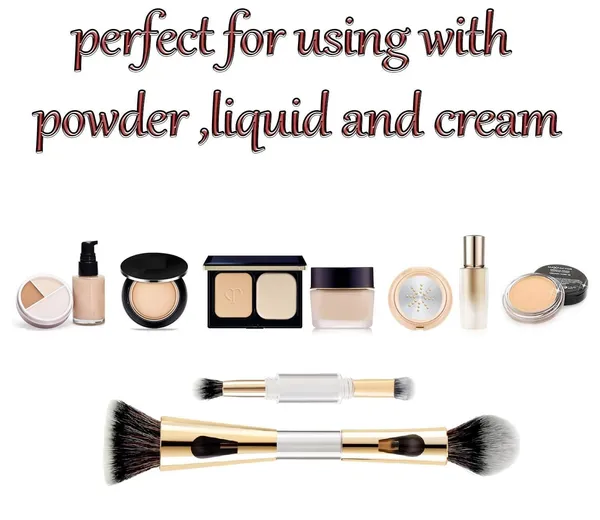 SUNISA_Professional_Synthetic_Dual-Ended_Foundation_Brush