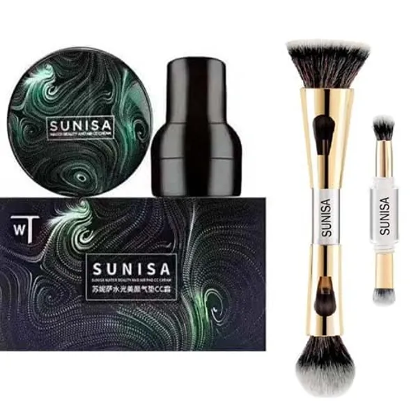 SUNISA_Professional_Synthetic_Dual-Ended_Foundation_Brush