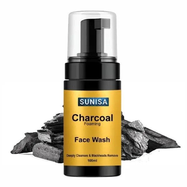 SUNISA_Charcoal_Foaming_Cleansing_(Blackhead_Removal)