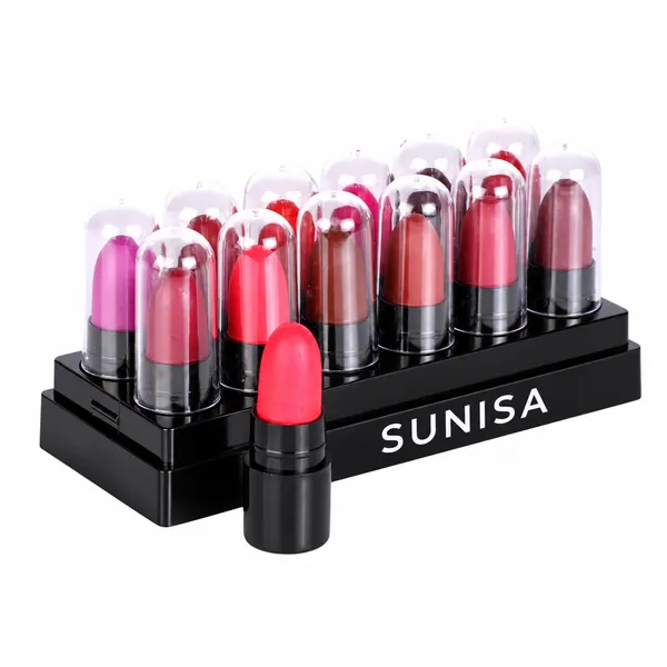 SUNISA_Compact_Powder,_Contour_Palette,_Lipstick_Set,_Makeup_Puffs,_Primer_&_CC_Cream