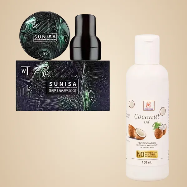 SUNISA_Waterproof_Foundation_With_Coconut_Oil