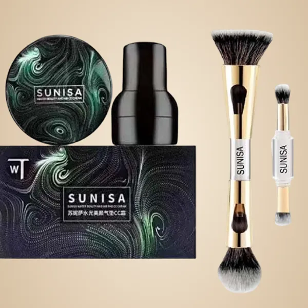SUNISA_Professional_Synthetic_Dual-Ended_Foundation_Brush
