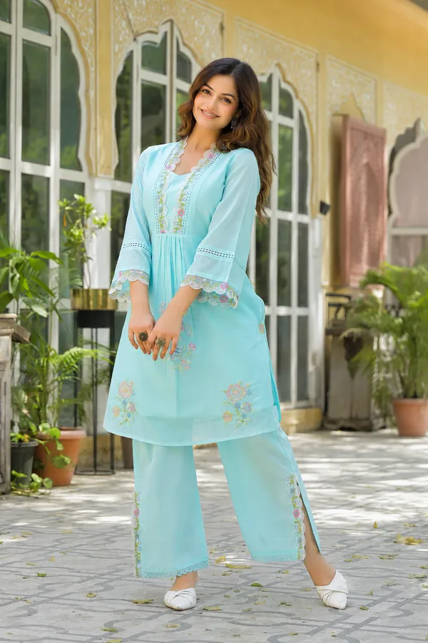 Sky_Bloom_Floral_Kurta_Pant_Set