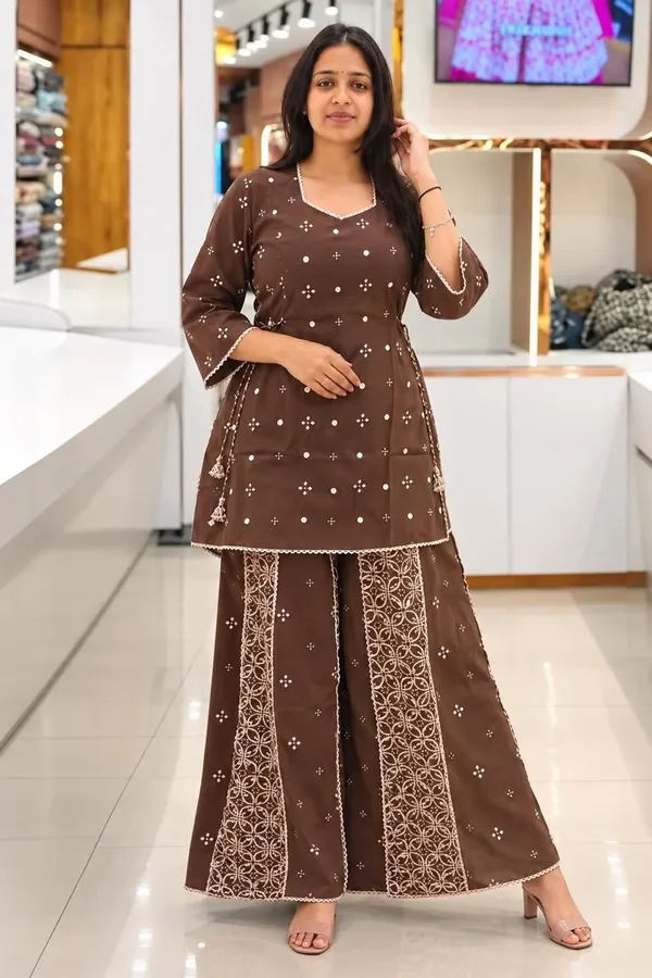Chocolate_Brown_Premium_Cotton_Co-Ord_Set