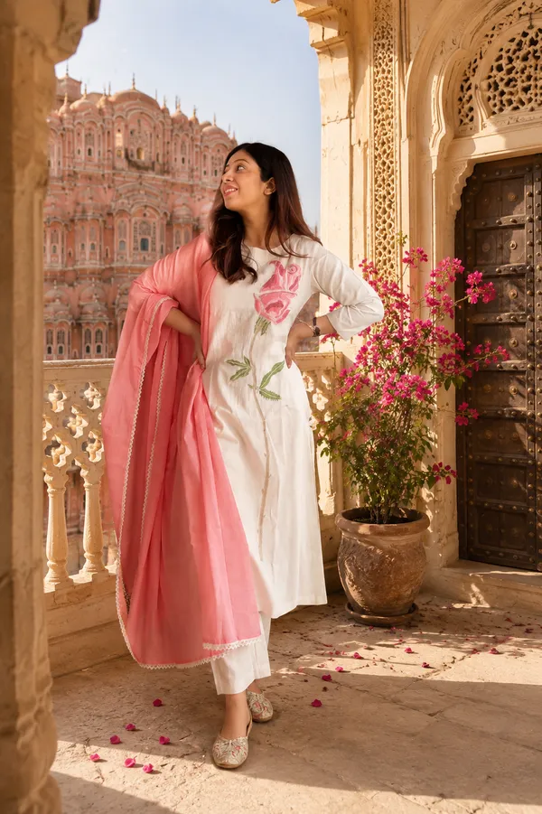 White_Katha_Cotton_3-Piece_Set