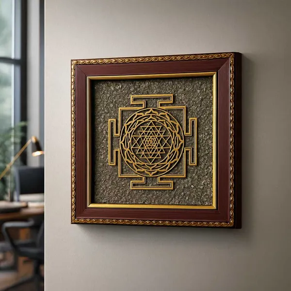 Golden_Shree_Yantra_–_Raw_Pyrite_Prosperity_Frame