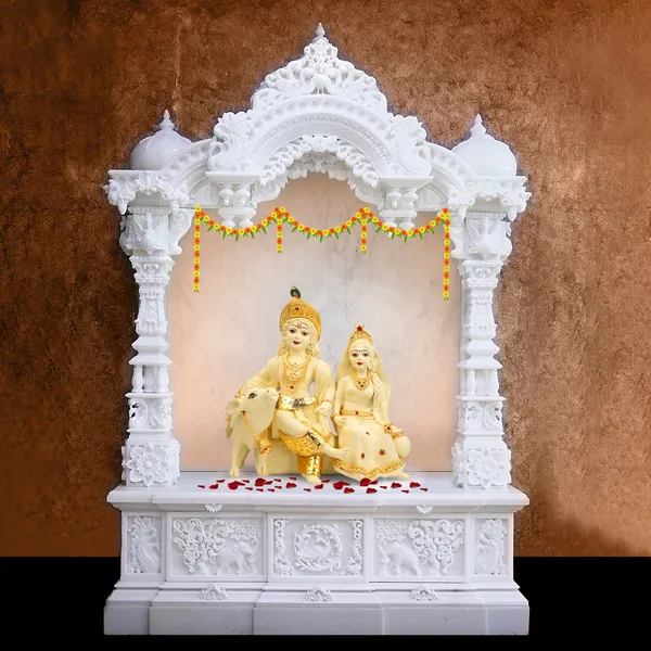 White_Premium_Quality_Resin_Religious_Idol_&_Figurine