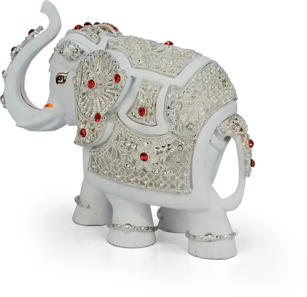 White_Premium_Quality_Resin_Bird_&_Animal_Showpiece
