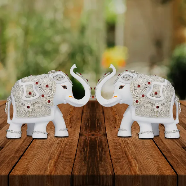 White_Premium_Quality_Resin_Bird_&_Animal_Showpiece